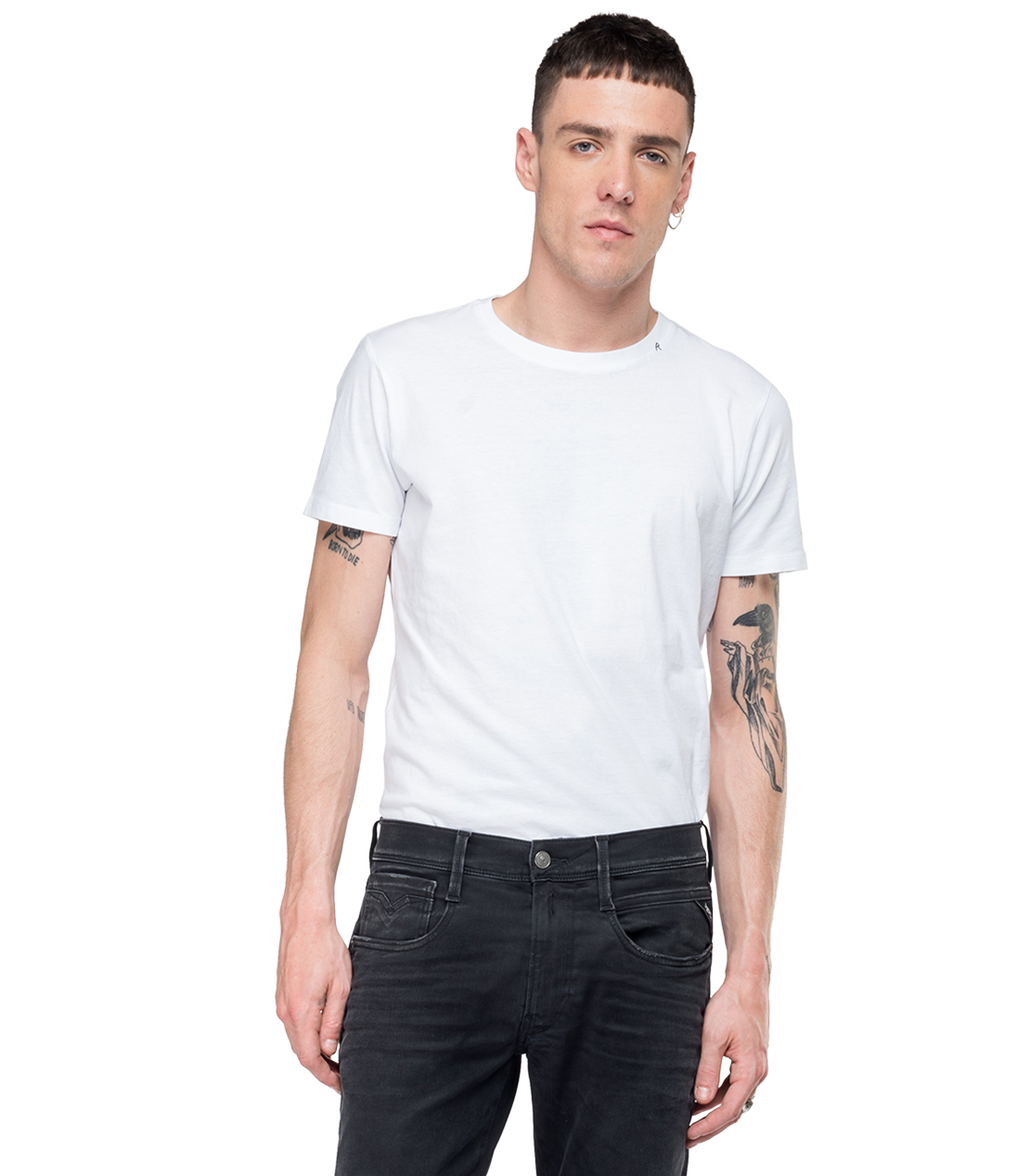 11.5 OZ HYPERFLEX CLOUDS ANBASS ブラック ストレッチデニム 詳細画像 ブラック 4